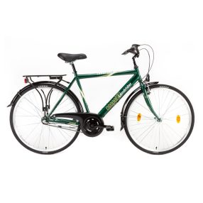   Csepel Landrider férfi agyváltós városi kerékpár 21" Sötétzöld