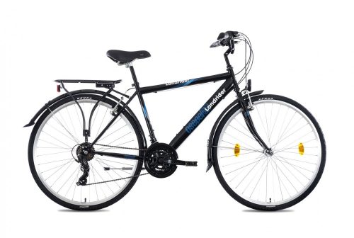 Csepel Landrider férfi 21 seb. trekking kerékpár 21" Fekete