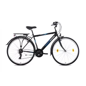   Csepel Landrider férfi 21 seb. trekking kerékpár 23" Fekete