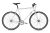Csepel Royal 3* férfi fixi kerékpár 55 cm Fehér