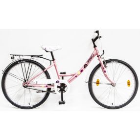 Csepel Hawaii 24 gyermek kerékpár Rózsaszín 2023