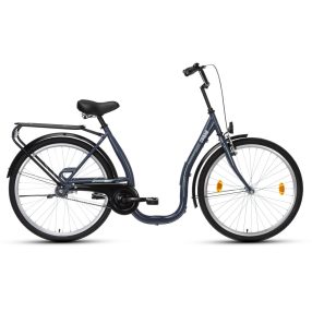   Csepel Budapest C agyváltós városi kerékpár Sötétkek 2025