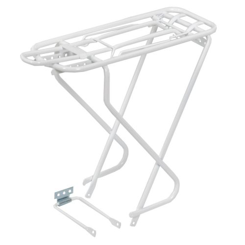 Koliken 26" acél csomagtartó fehér