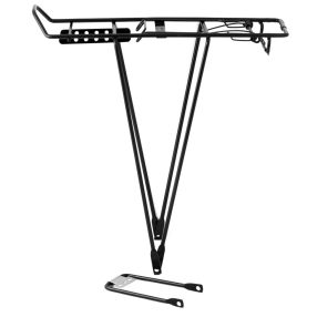 Koliken 28" huzal profilos csomagtartó fekete