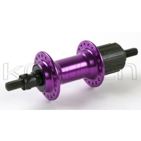 Hátsó agy MTB alumínium kazettás lila színű