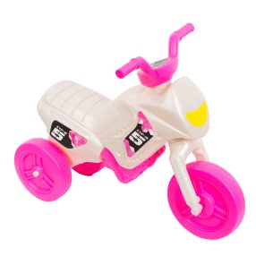 Koliken műanyag kismotor S Fehér-Pink