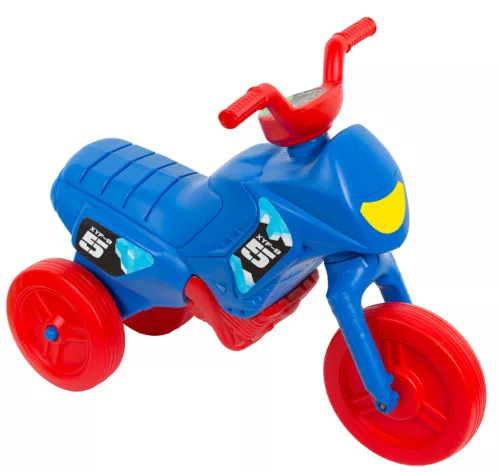 Koliken műanyag kismotor S Kék-Piros