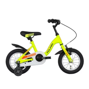 Koliken Lindo 12 gyerek kerékpár Neonzöld