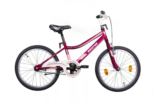 Biketek Smile lány 20 gyerek kerékpár Bordó