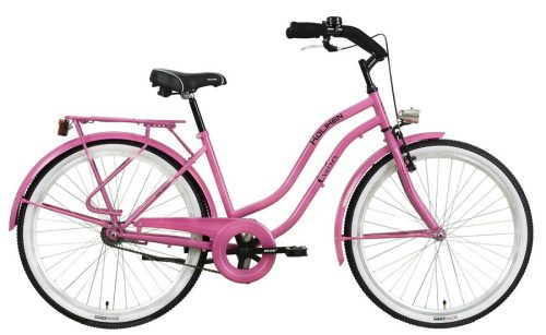 Koliken Cruiser kontrás női kerékpár rózsa