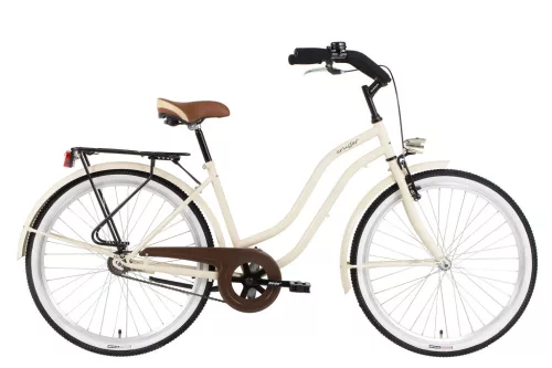Koliken Cruiser kontrás női kerékpár Latte