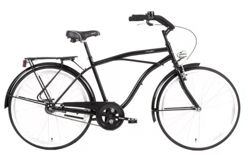 Koliken Cruiser kontrás férfi kerékpár Fekete