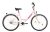 Biketek Jázmin 26 kontrás városi kerékpár rózsaszín