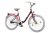 Biketek Feliz 26 kontrás városi kerékpár burgundy