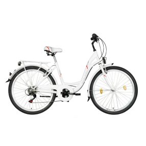 Koliken Sweet Bike 26 városi kerékpár fehér