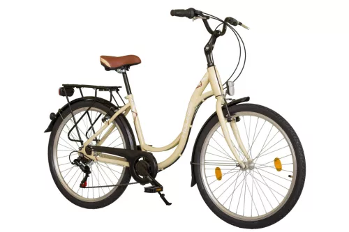 Koliken Sweet Bike 26 városi kerékpár Latte