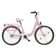 Koliken Ocean 26 kontrás városi kerékpár rózsaszín