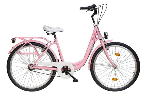 Koliken Ocean 26 agyváltós városi kerékpár rózsaszín