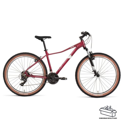 Koliken Selora 27,5" női MTB kerékpár L Bordó