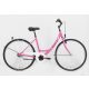 Biketek Jázmin 28 kontrás városi kerékpár rózsaszín