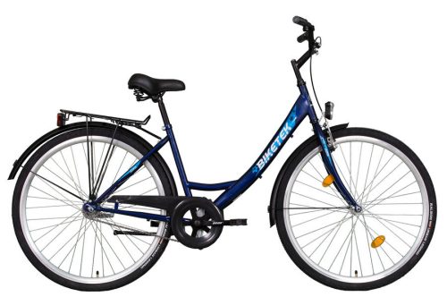 Biketek Jázmin 28 kontrás városi kerékpár kék