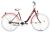 Biketek Feliz 28 kontrás városi kerékpár bordó