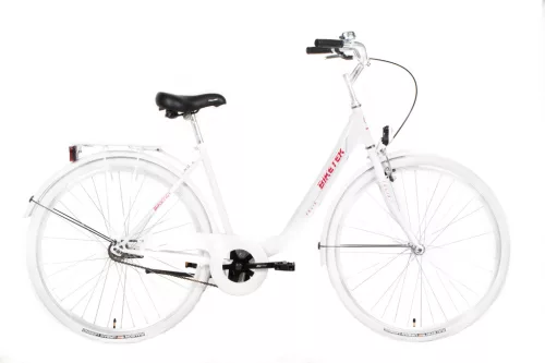 Biketek Feliz 28 kontrás városi kerékpár Fehér