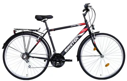 Biketek Maxwell férfi trekking kerékpár Fekete
