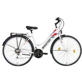 Biketek Maxwell női trekking kerékpár Fehér