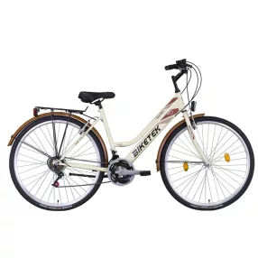 Biketek Maxwell női trekking kerékpár Krém