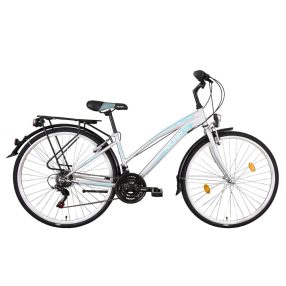 Koliken Gisu RS35 női trekking kerékpár grafit-türkiz