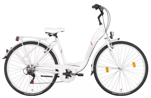 Koliken Sweet Bike 28 városi kerékpár Fehér