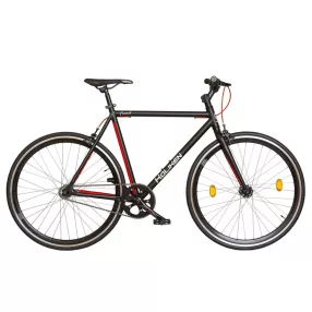 Koliken Fixed fixi Fekete-Piros kerékpár 56 cm