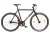 Koliken Fixed fixi Fekete-Piros kerékpár 56 cm