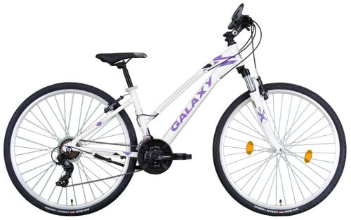 Galaxy TL820 férfi Trekking kerékpár Fehér-Lila
