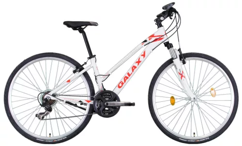 Galaxy TL820 férfi Trekking kerékpár Fehér-Piros