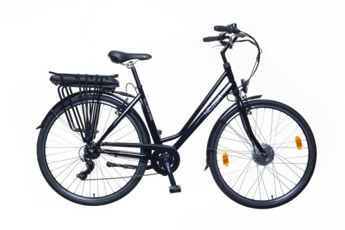 Neuzer Hollandia Basic női 18" pedelec kerékpár Fekete