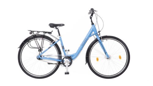Neuzer Padova 28 7 sebességes 17" városi kerékpár Kék