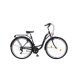Neuzer Ravenna 6 városi kerékpár Fekete