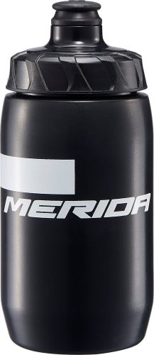 Merida kulacs fekete, 500ml Stripe (fehér Merida logóval)