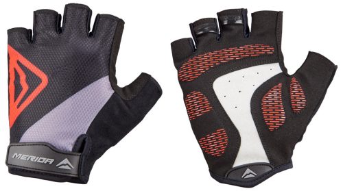 Merida Classic Gel rövid kesztyű  XL fekete-piros