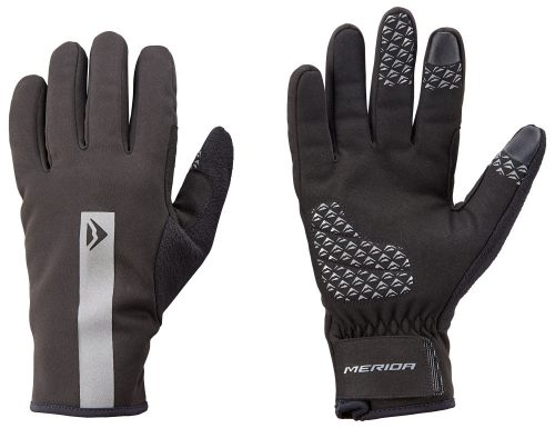 Merida Winter Gel hosszú kesztyű L fekete-szürke