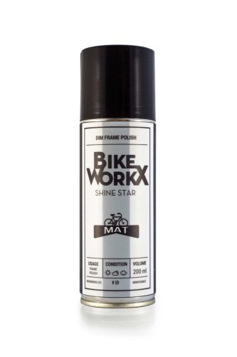 BikeWorkx Shine Star Mat tisztítószer spray 200 ml
