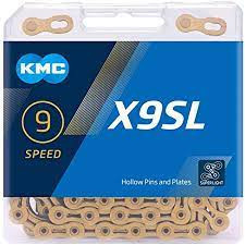 KMC X9 lánc arany