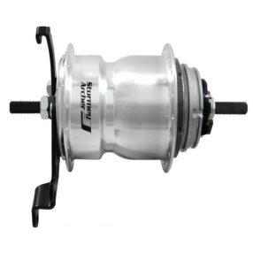   Sturmey Archer X-RD8 8 seb. Dobfékkel agyváltó (szett) [ezüst, 36]