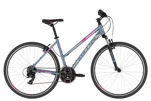 Kellys Clea 10 Grey Pink S női crosstrekking kerékpár