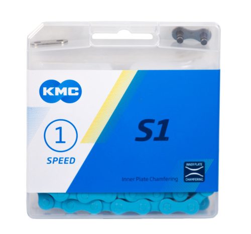 KMC fixi lánc kék