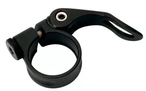 Longus fekete gyz nyeregcső bilincs (34.9 mm)