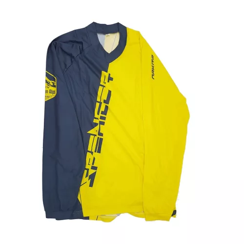 Nakita DH unisex kerékpáros mez szürke-sárga S