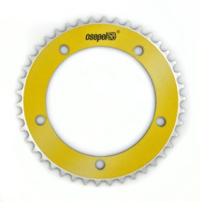 Csepel 42T alu lánctányér arany